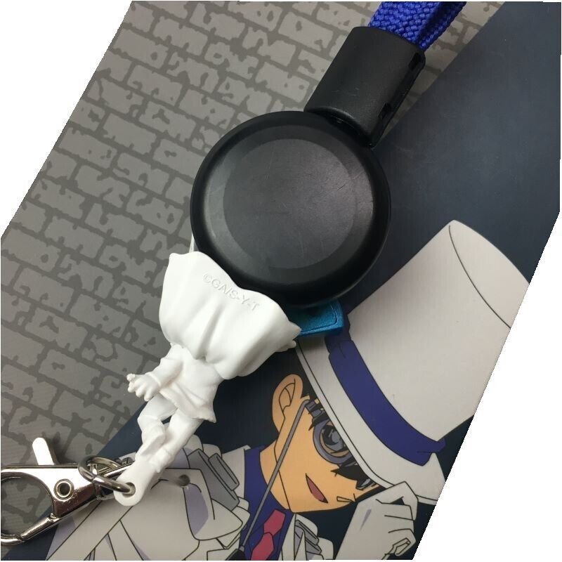 Detective Conan Phantom Thief Kaitou Kid Reel Carabiner Key Ring Japan Limited