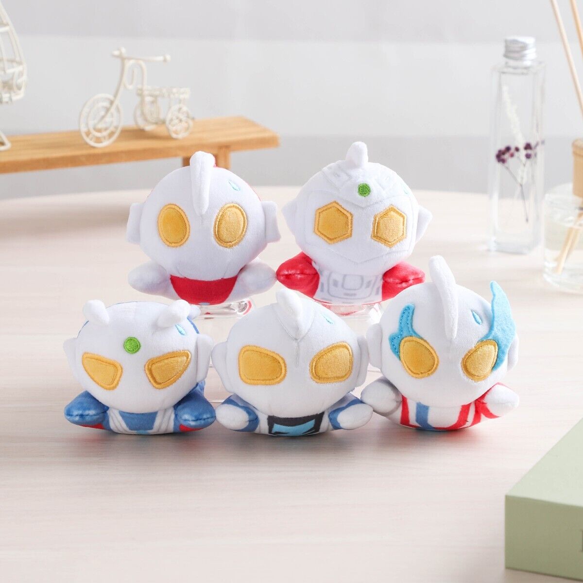 Ultraman Zero Flying Mini Plush Palm Size Soft Touch Japan Limited