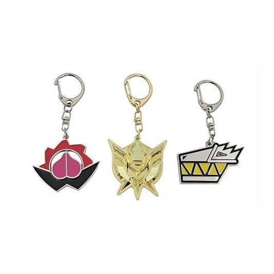 Ohsama Sentai King-Ohger vs Kyoryuger Donbrothers Ranger Key Ring Set Japan