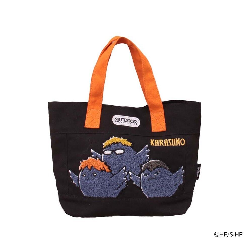 Haikyuu!! Haikyu Karasuno Mini Tote Bag Chenille Embroidery OUTDOOR PRODUCTS