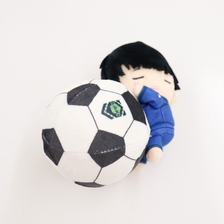 Blue Lock Meguru Bachira Soccer Ball Squeeze Mini Plush w/ Ballchain Japan LTD