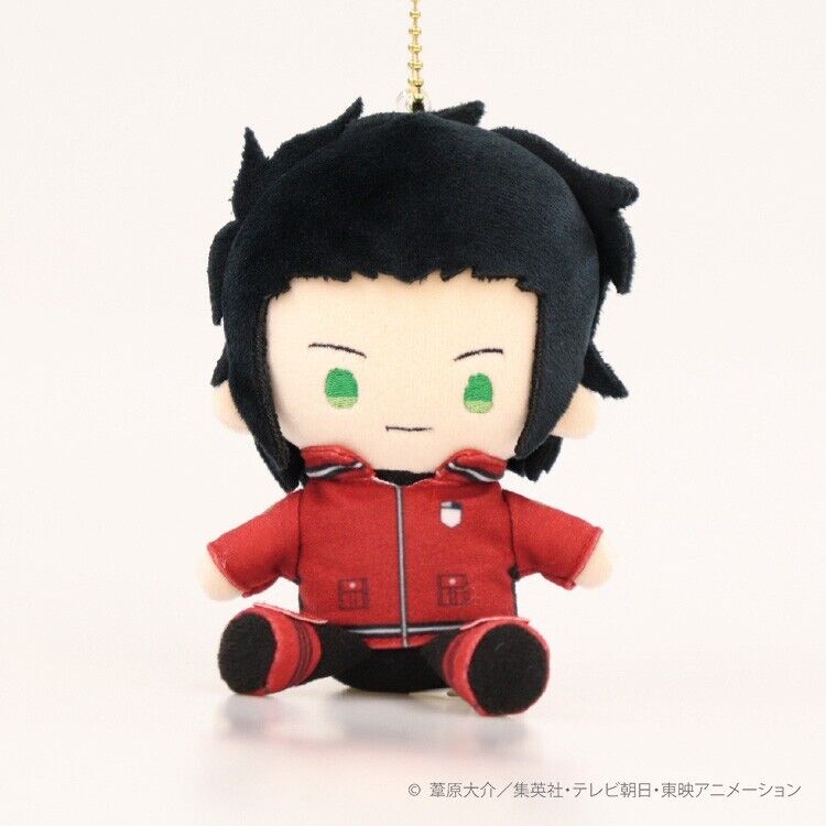 World Trigger Jun Arashiyama Mini Plush w/ Ballchain Charm Munyugurumi Japan LTD