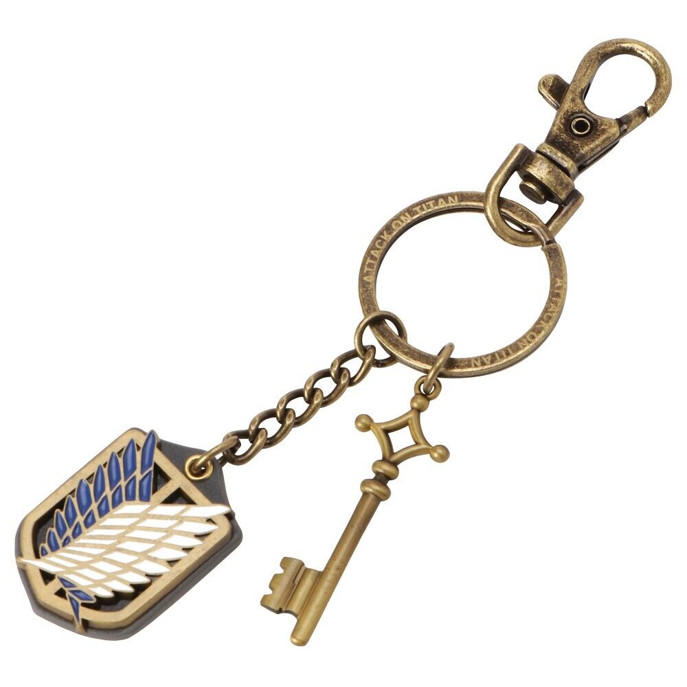 Attack on Titan Eren Yeager Survey Corps Key Ring Charm Japan Limited