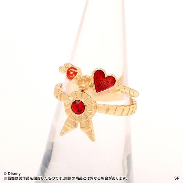 Disney Twisted Wonderland Heartslabyul Ace Trappola Double Ring Jewelry Japan