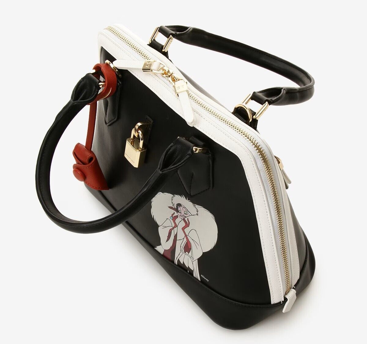 Disney One Hundred and One 101 Dalmatians Cruella De Vil 2way Shoulder Bag Women