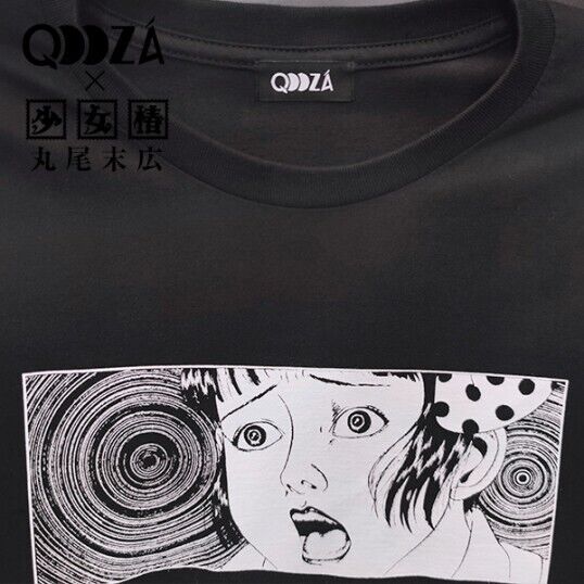 Girl Camellia Maruo Suehiro T-shirt Long Sleeve Black 2XL Japan Limited