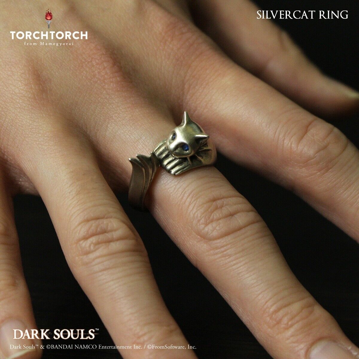 DARK SOULS Silvercat Ring Jewelry #10 TORCH TORCH Japan