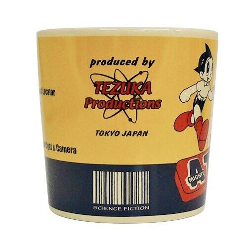 Astro Boy Atom Mug Cup Porcelain Goodies Yellow Osamu Tezuka Japan Limited