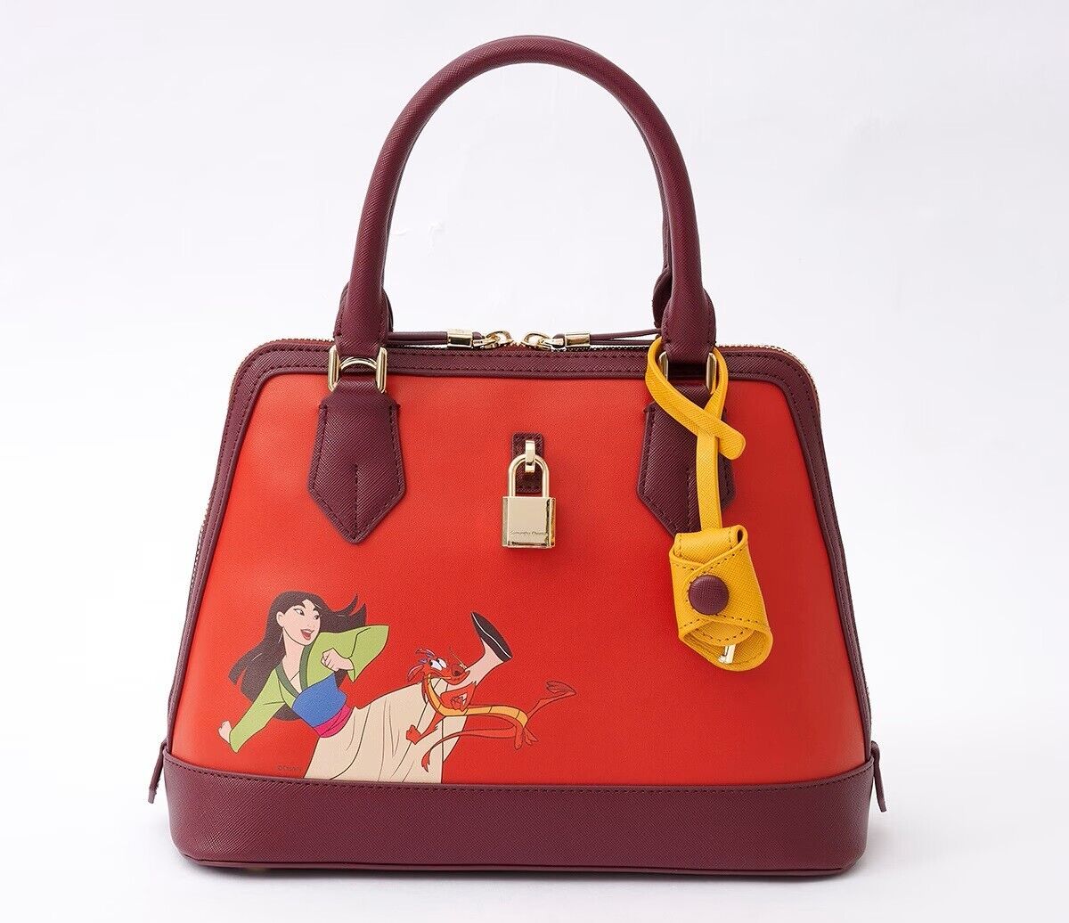 Disney 100th Anniversary Princess Mulan 2way Shoulder Bag Leather Women Samantha