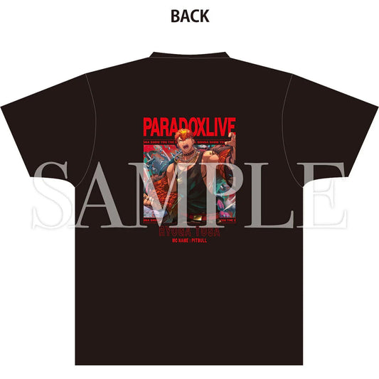 Paradox Live Goku Luck Ryoga Tosa Phantometal T-shirt Back Print Unisex Japan