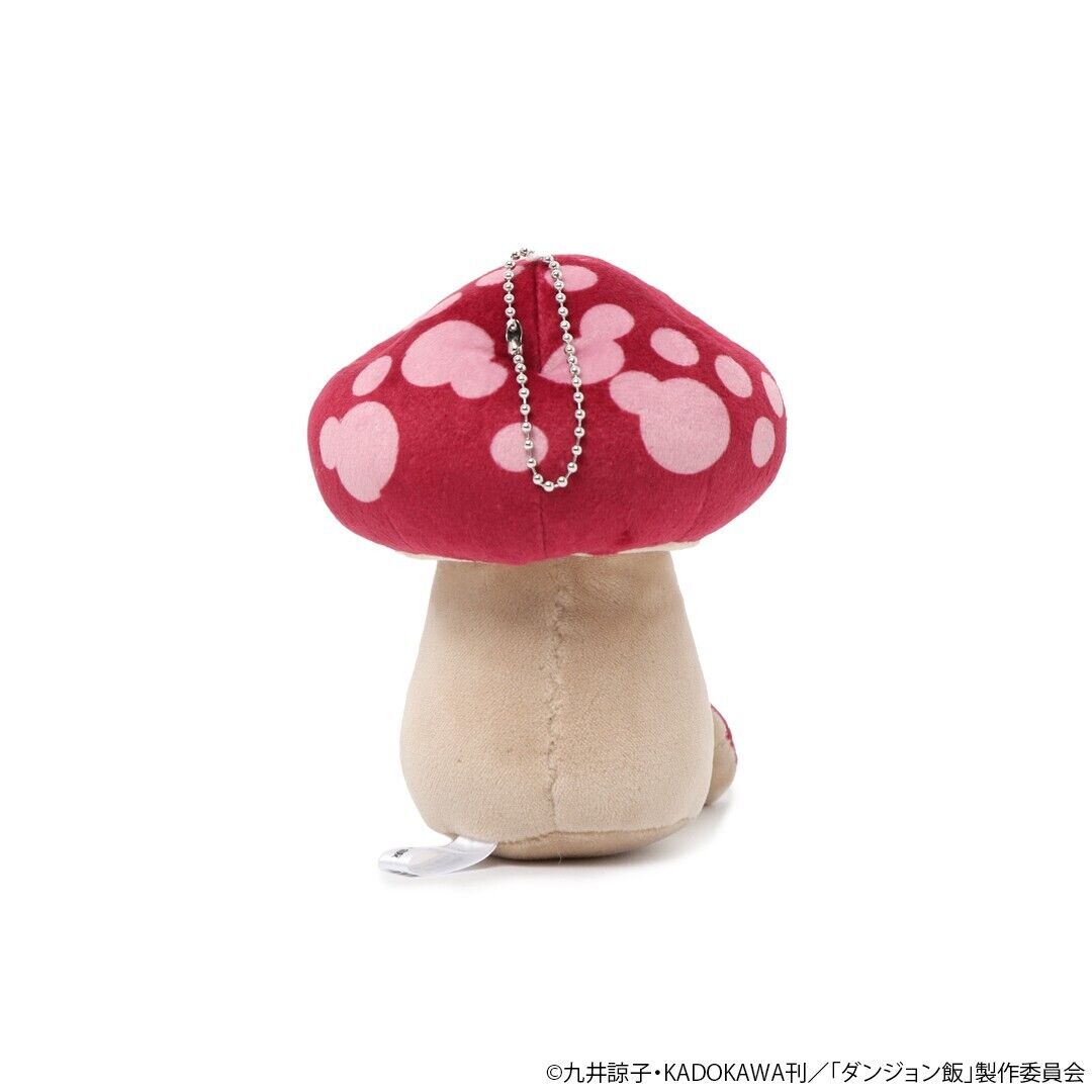 Delicious in Dungeon Walking Mushroom Mini Plush w/ Ballchain Japan Limited