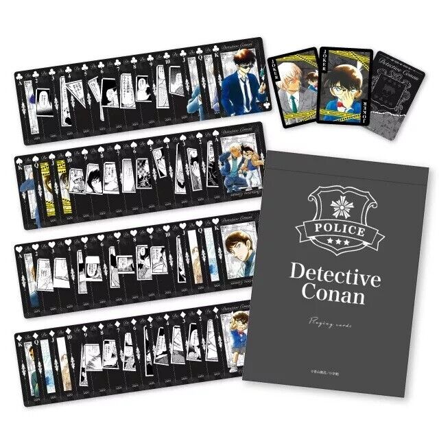 Detective Conan Police Playing Cards Japan Limited