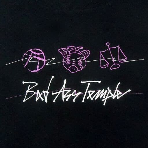 Hypnosis Mic Bad Ass Temple T-shirt L Size Unisex Japan Limited