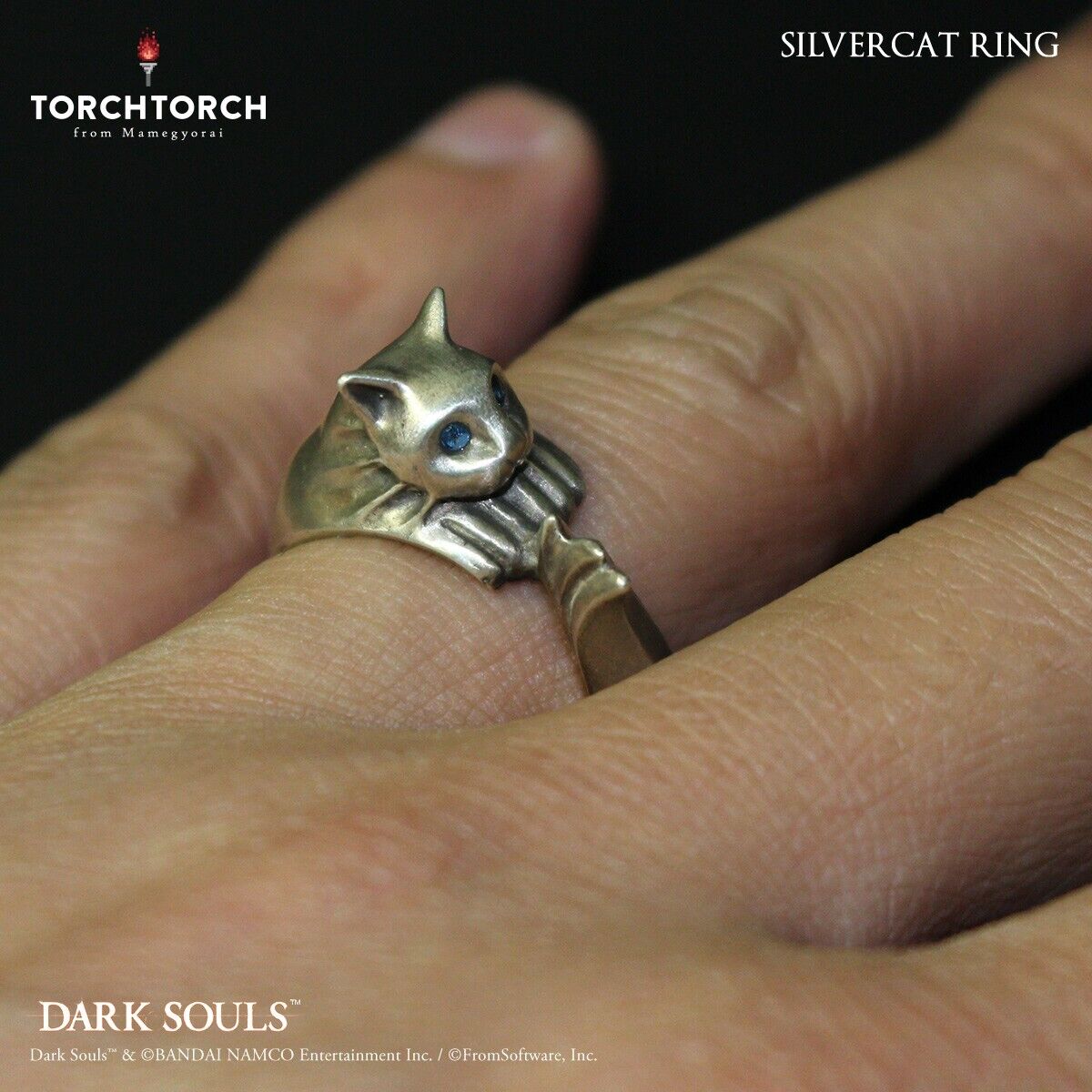 DARK SOULS Silvercat Ring Jewelry #10 TORCH TORCH Japan