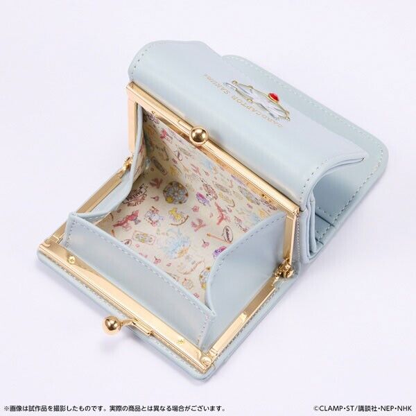 Cardcaptor Sakura Clear Card Mini Wallet Leather Metal Clasp CLAMP Japan Limited