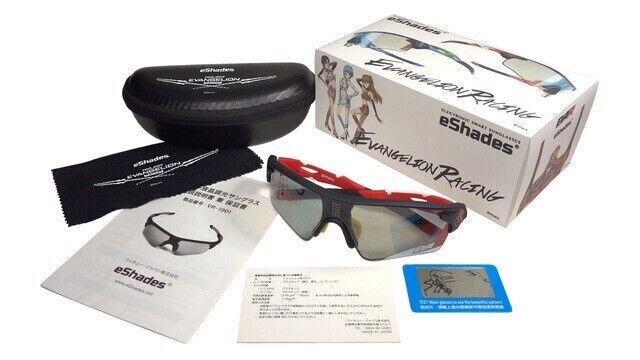 Evangelion Racing Shinji Ikari Unit 01 Sunglasses Instant Dimming eShades Japan