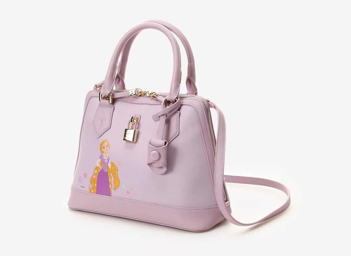 Disney 100th Anniversary Princess Tangled Rapunzel 2way Shoulder Bag Women Japan