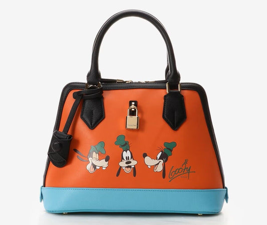 Disney 100th Anniversary Goofy 2way Shoulder Bag Leather Women Samantha Japan