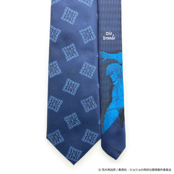 JoJo's Bizarre Adventure Pt.1 Phantom Blood Dio Brando Tie Necktie Navy Japan