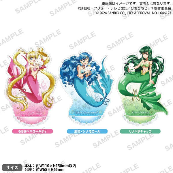 Mermaid Melody Pichi Pichi Pitch Lucia Nanami Sanrio Acrylic Stand Figure