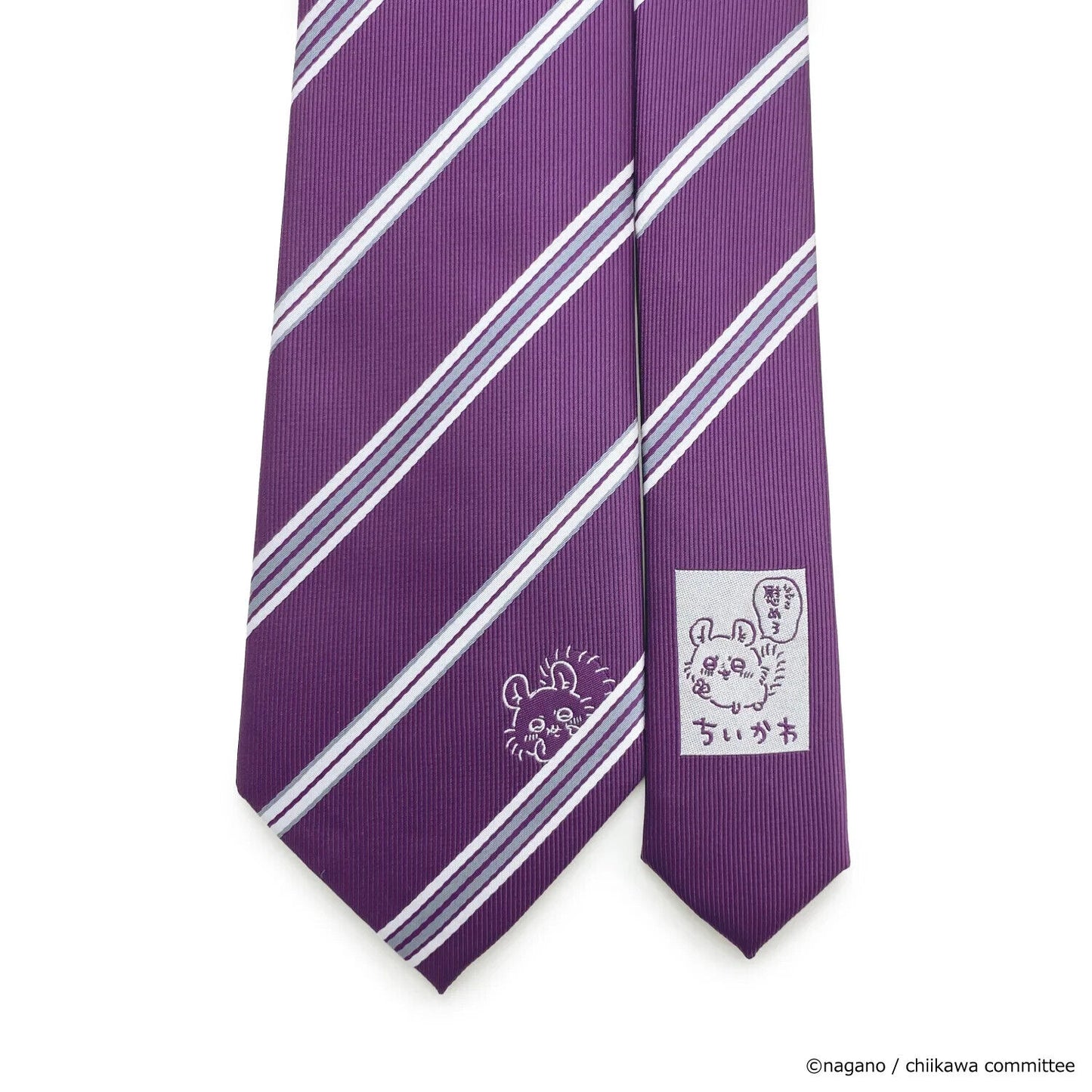 Chiikawa Momonga Tie Necktie Stripe Purple Japan Limited Cosplay