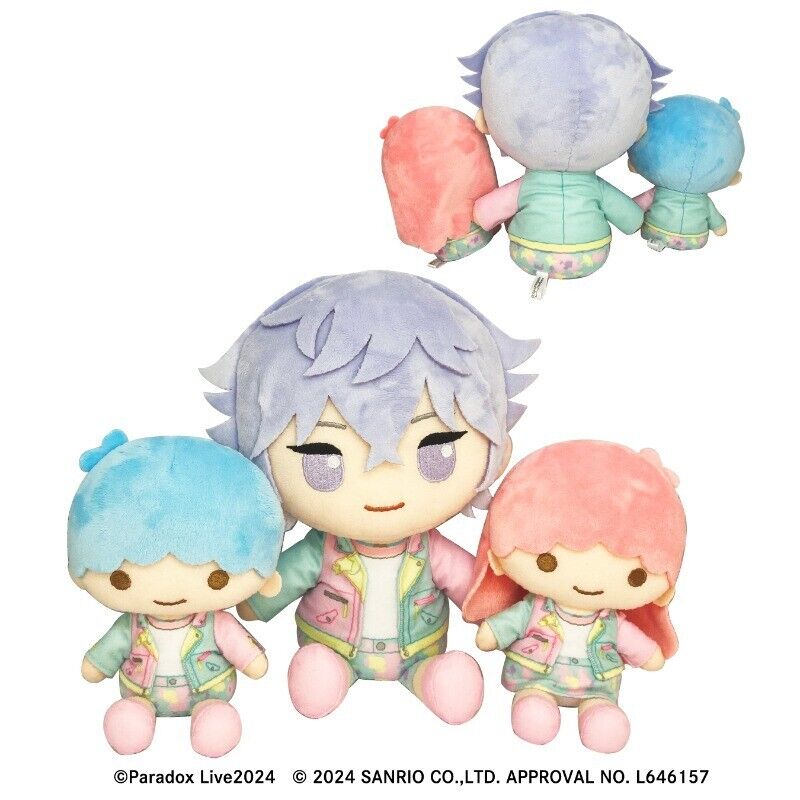 Paradox Live Cozmez Nayuta Yatonokami Sanrio Little Twin Stars Plush Set