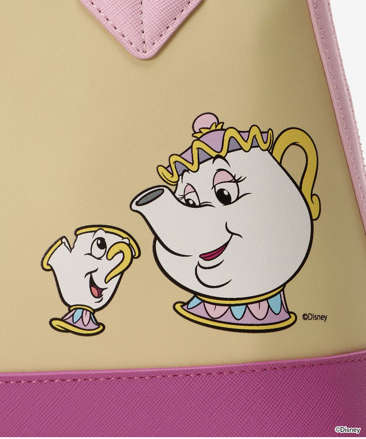 Disney 100th Anniversary Beaty and the Beast Mrs Potts Chip 2way Shoulder Bag