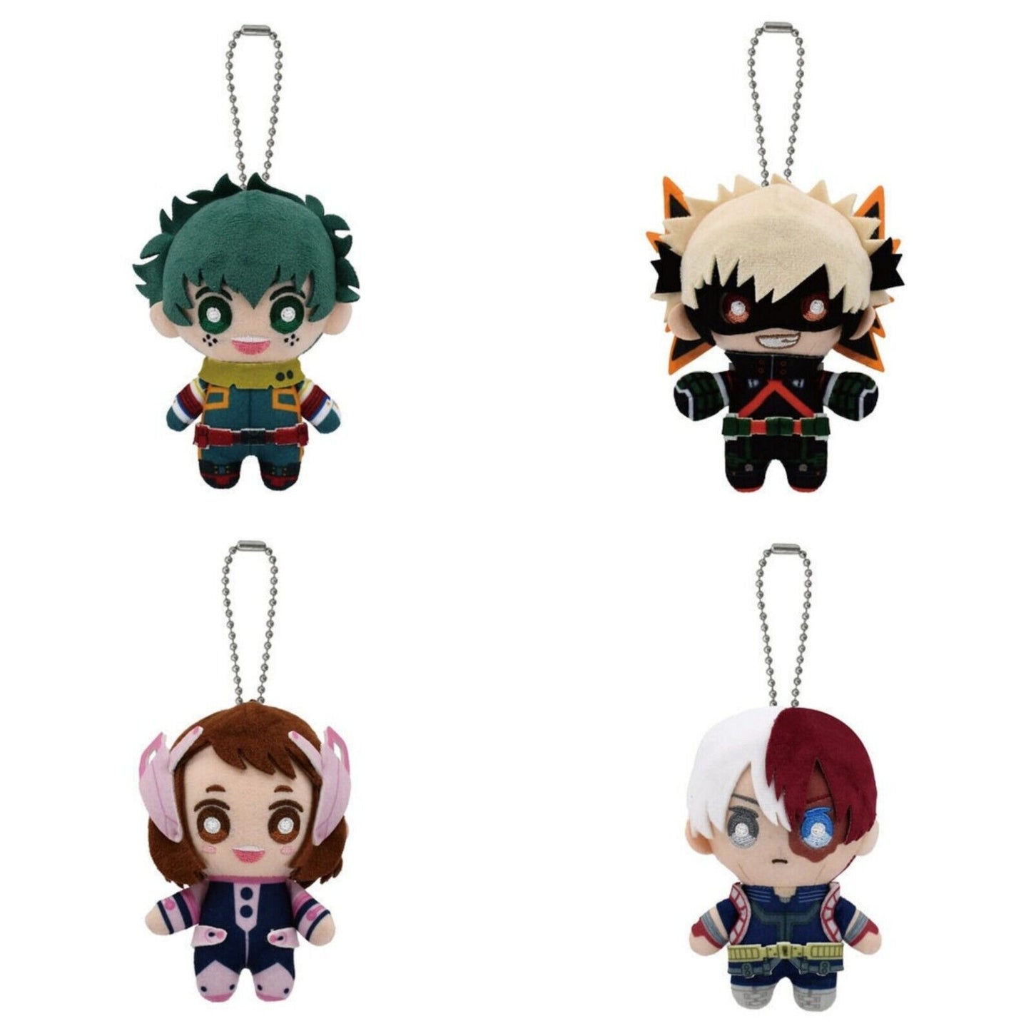 My Hero Academia Izuku Midoria Chibi Plush w/ Ballchain Vol.2 Bandai Japan