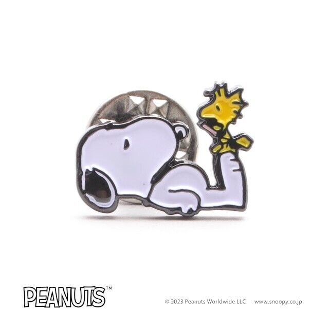 Peanuts Snoopy Woodstock TALK Lapel Pins Brooch Japan Limited