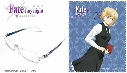 Fate stay night Heaven's Feel Saber Model Glasses Frame Japan Cosplay