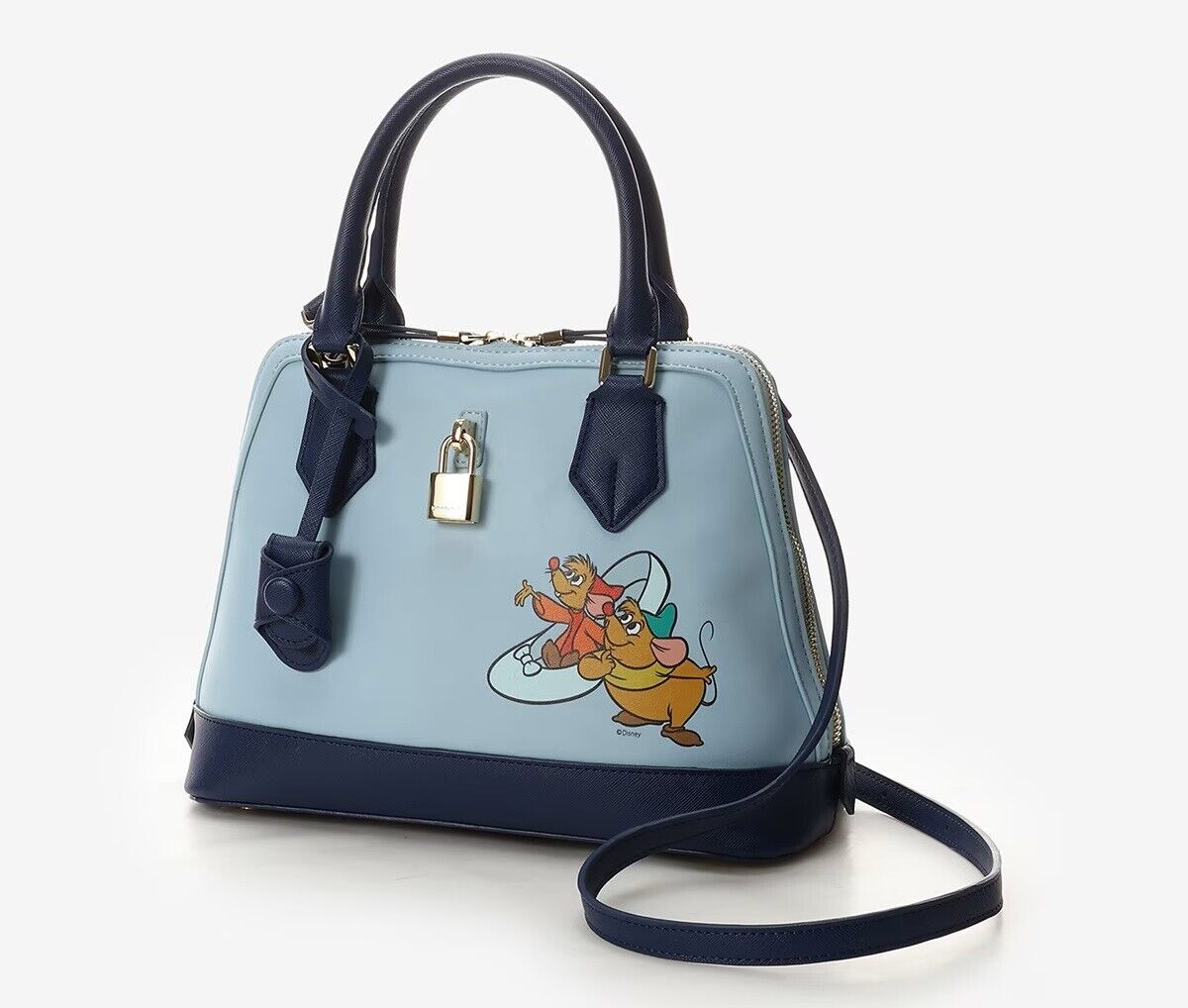 Disney 100th Anniversary Cinderella Mouse Jaq Gus 2way Shoulder Bag Women