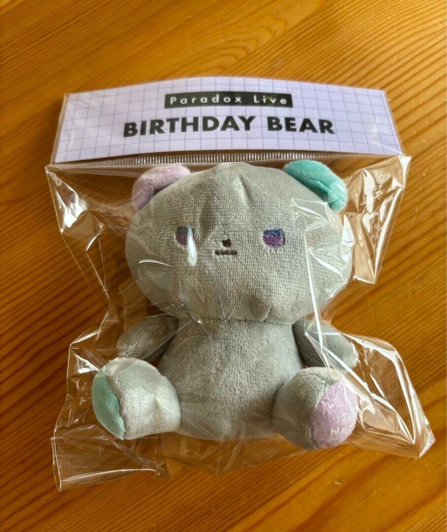 Paradox Live BIRTHDAY BEAR Cozmez Nayuta Yatonokami Plush 2024 Japan Limited