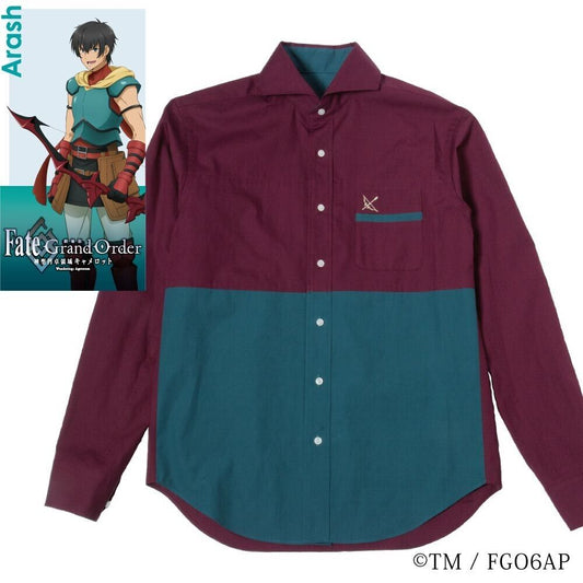 Fate Grand Order Divine Realm of the Round Table Camelot Arash Casual Shirt L