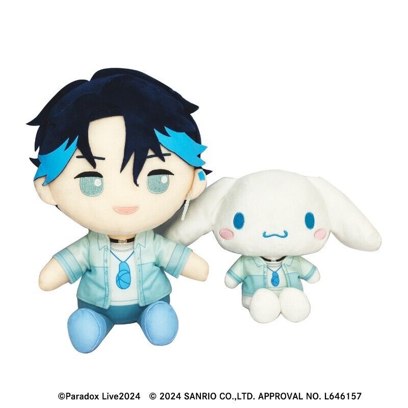 Paradox Live VISTY Shogo Yamato Sanrio Cinnamoroll Plush Set Japan Limited