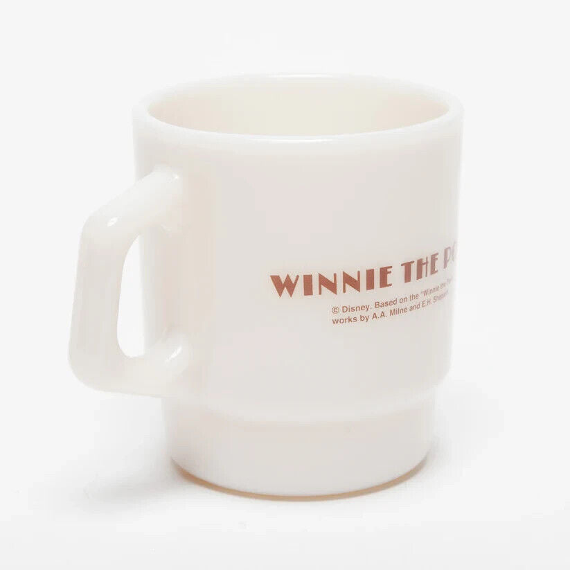 Disney Winnie the Pooh Winter Fire-King Stacking Mug Cup