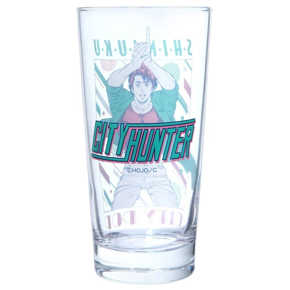 City Hunter Ryo Saeba Long Tumblr Glass Japan Limited