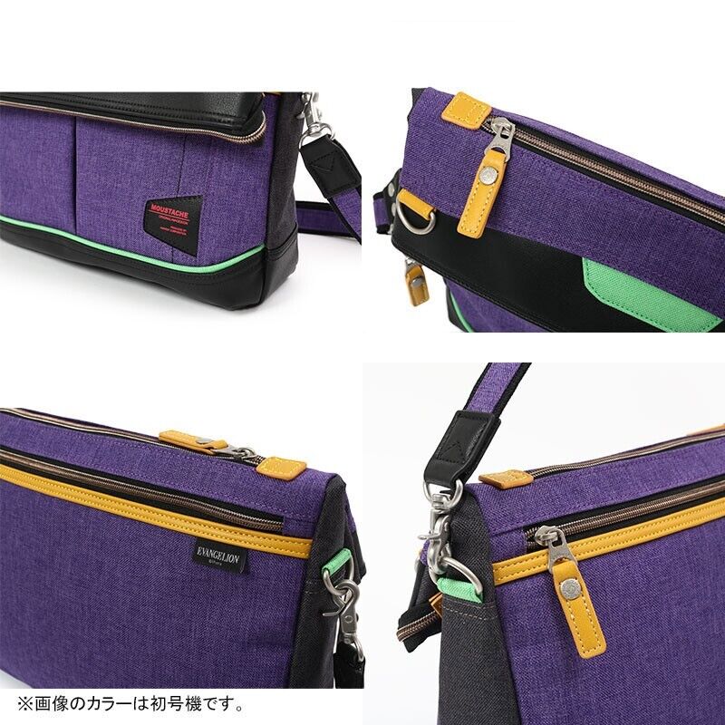 Evangelion Unit 01 Shinji Ikari Shoulder Bend Bag Moustache Japan Limited