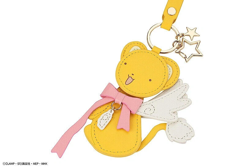 Card Captor Sakura Kero-chan Cerberus Key Ring Leather CLAMP Japan Limited