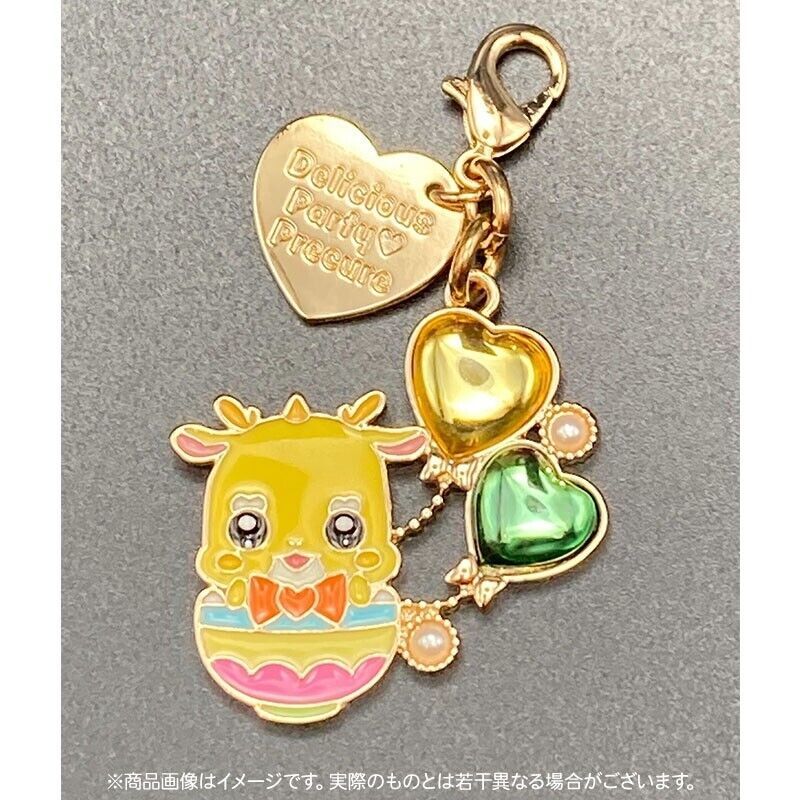 Delicious Party Precure Pretty Cure Energy Fairy Zipper Charm Set Japan Limited