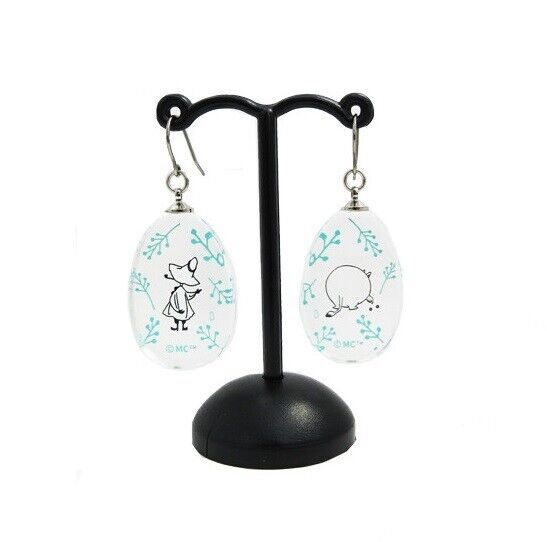 Moomin Snufkin Glass Earrings Japan Limited