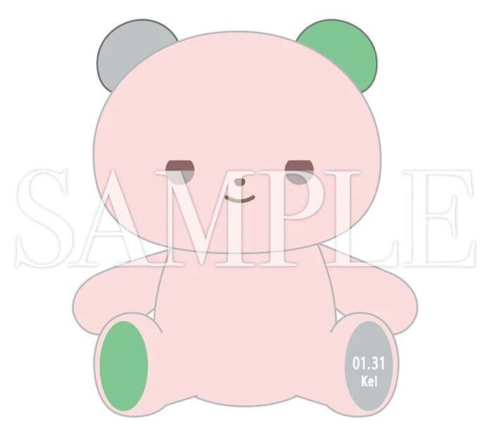 Paradox Live BIRTHDAY BEAR 1Nm8 Kei Miyama Plush 2024 Japan Limited