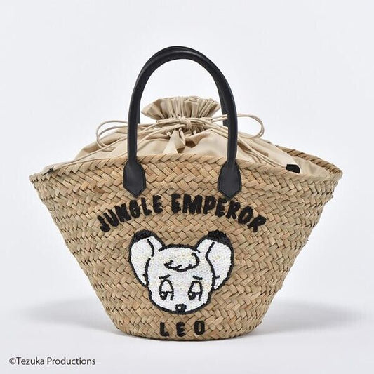 Jungle Emperor Leo Kimba the White Lion Basket Marche Bag Osamu Tezuka Japan LTD