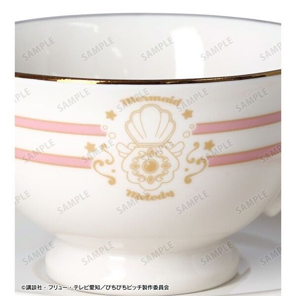 Mermaid Melody Pichi Pichi Pitch Lucia Nanami Cup & Saucer Japan Limited