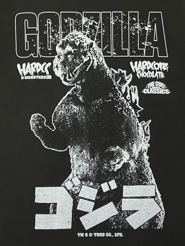 Godzilla 1954 Kaiju T-shirt Sumi XL Size Unisex Tokusatsu Sci-Fi Japan