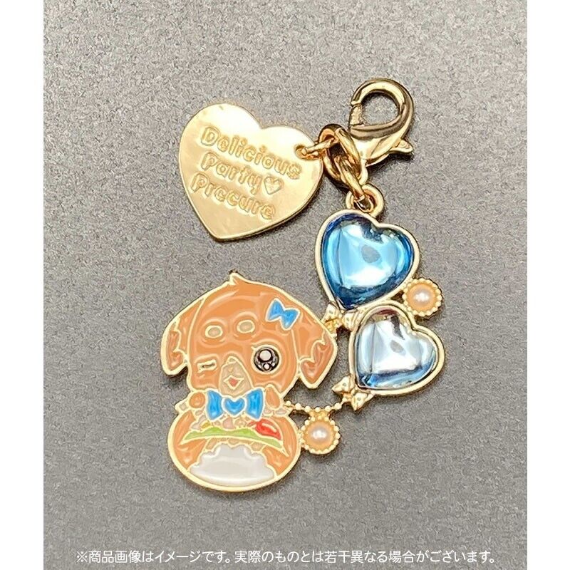 Delicious Party Precure Pretty Cure Energy Fairy Zipper Charm Set Japan Limited