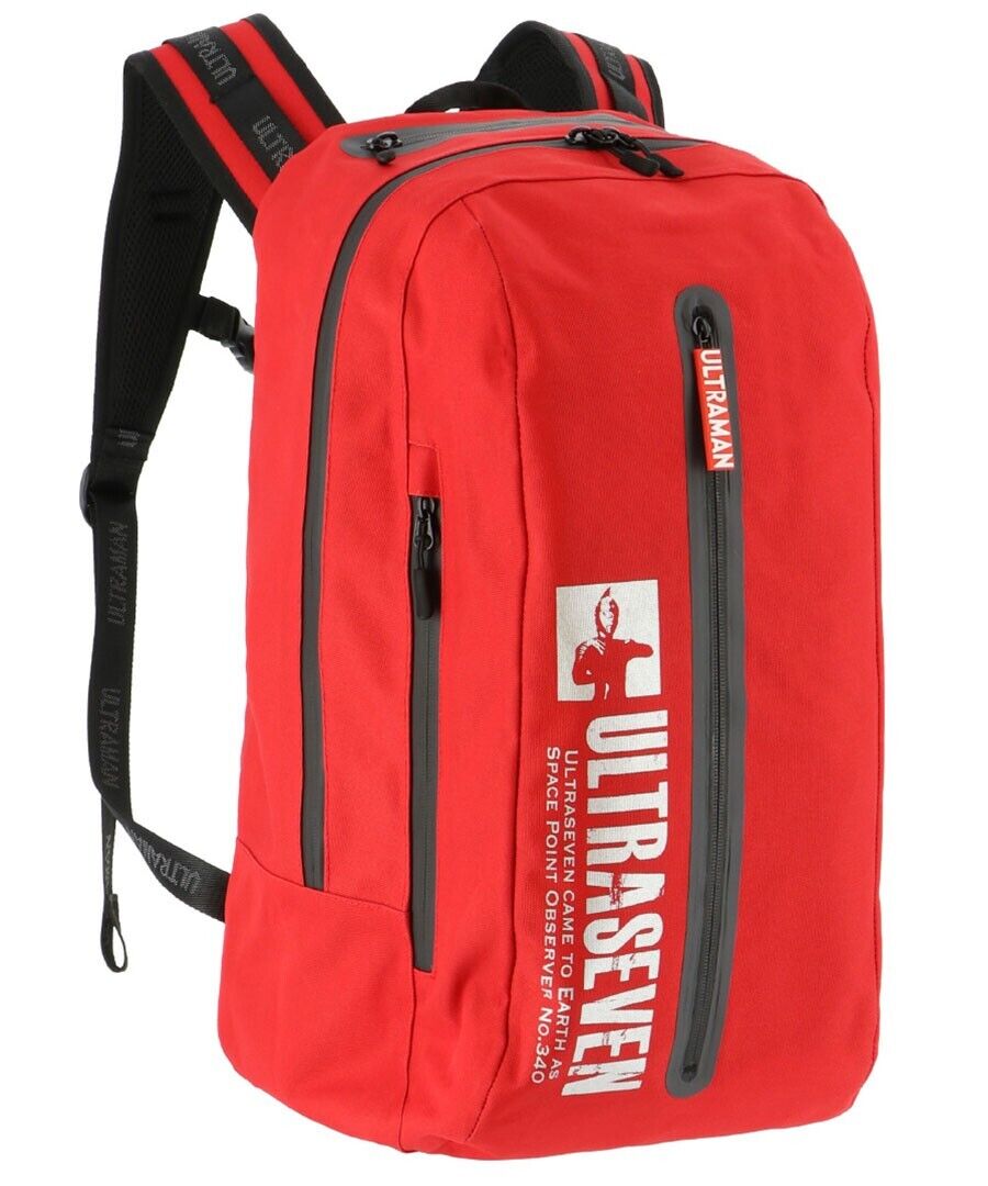 Ultraman Ultra Seven Backpack Bag Red 22L Adult Size Tsuburaya Japan Limited