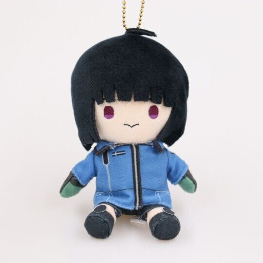 World Trigger Chika Amatori Mini Plush w/ Ballchain Charm Munyugurumi Japan LTD