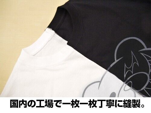 Danganronpa Monokuma T-shirt White Black XL Size Japan Limited Cosplay