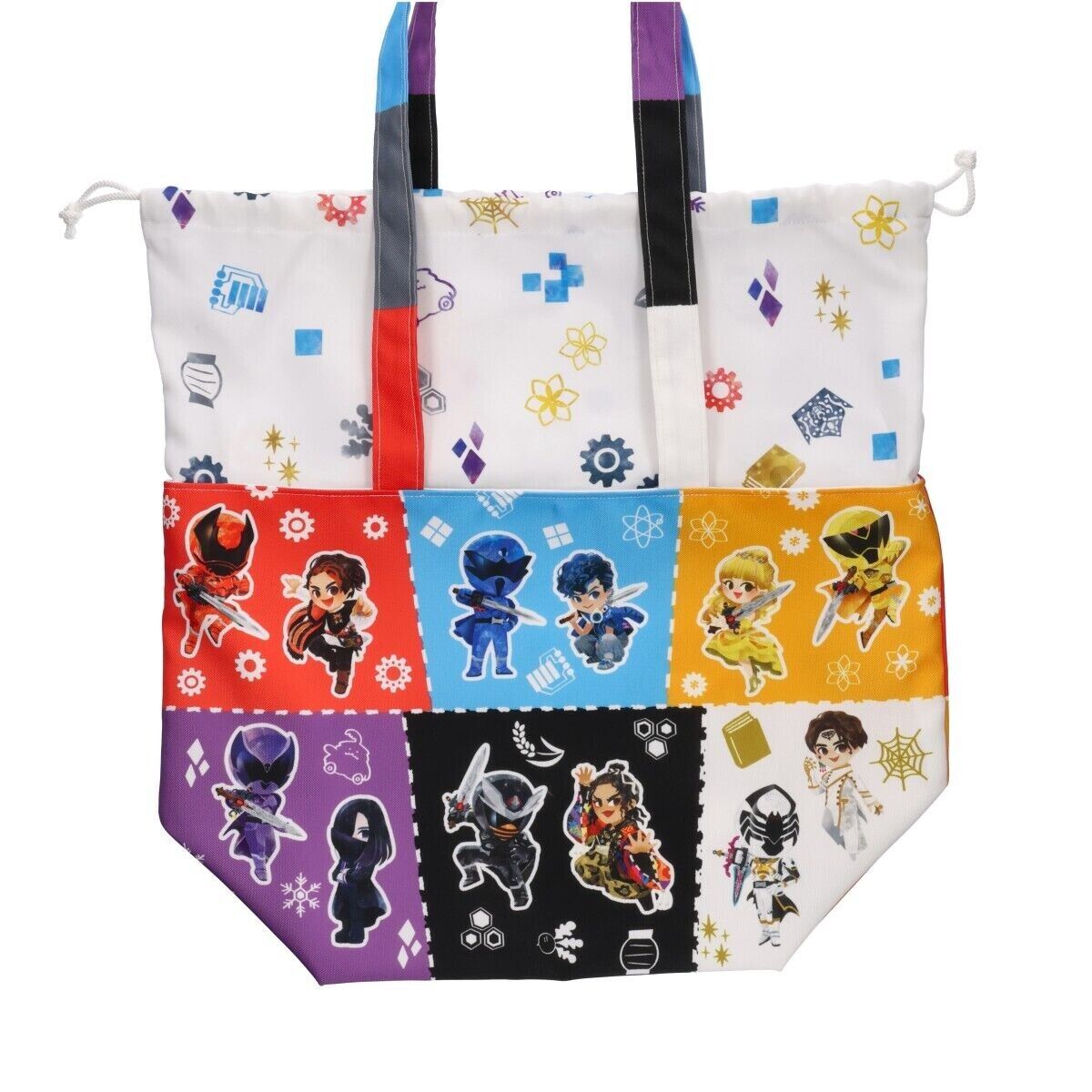 Ohsama Sentai King-Ohger Drawstring Tote Bag Bandai Japan