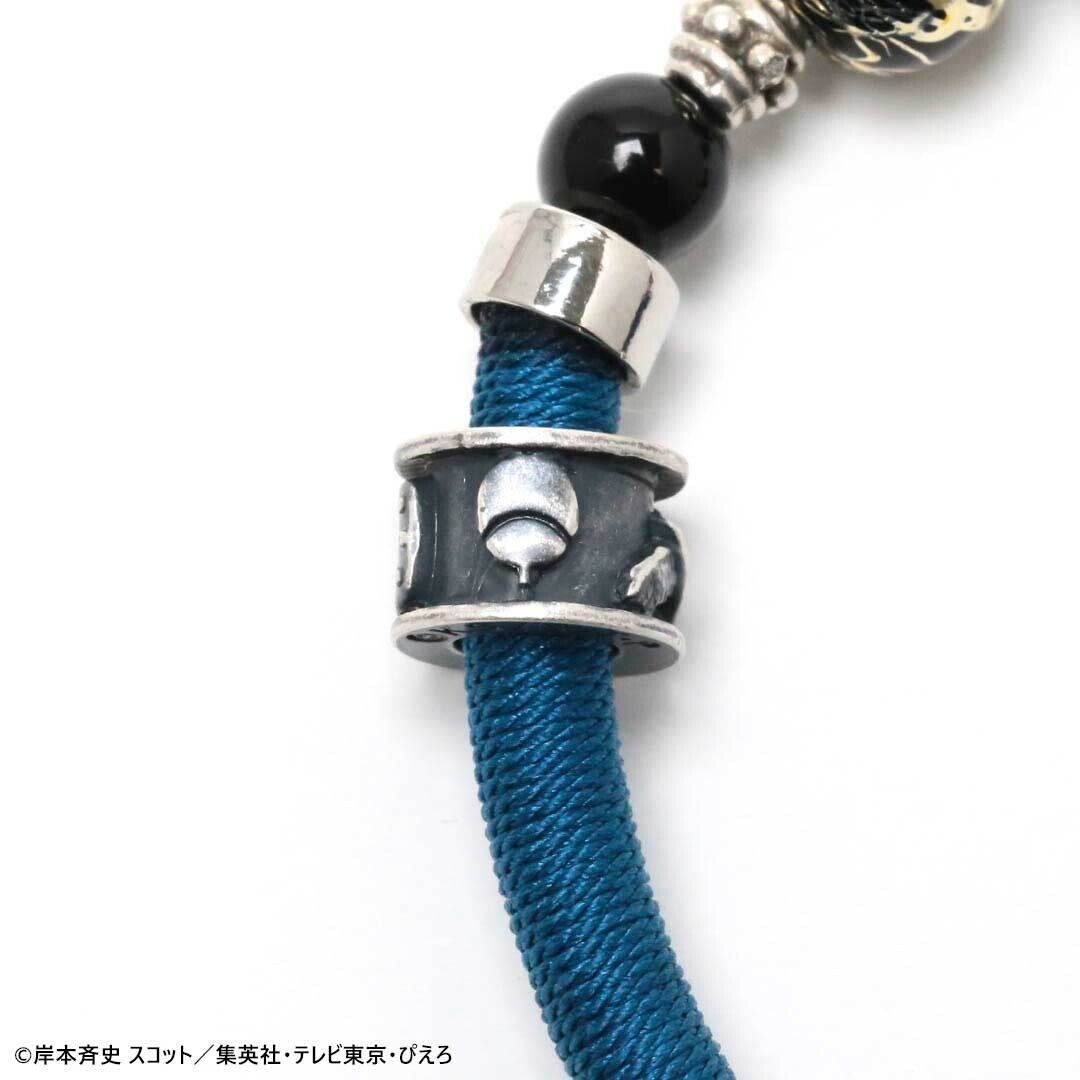 Naruto Shippuden 20th Anniversary Sasuke Uchiha Wind Cord Bracelet Jewelry Japan